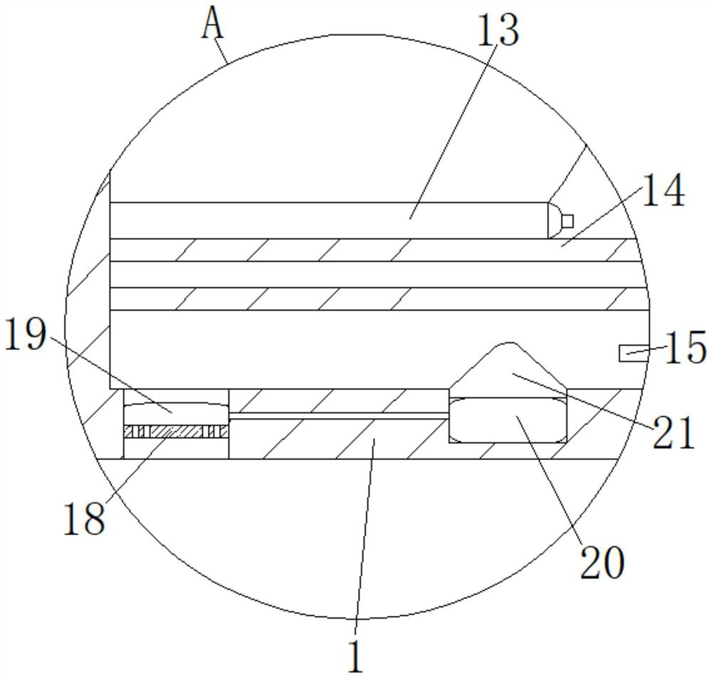 Fruit and vegetable long-distance transport box ventilation device and ventilation method thereof