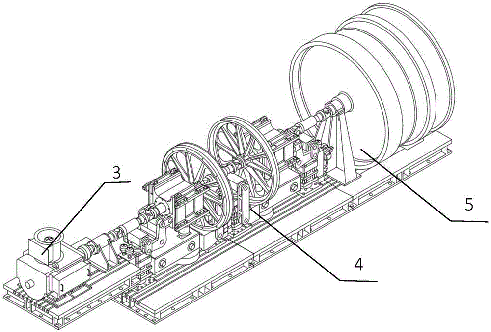 High-speed wheel-rail relation reliability test bed