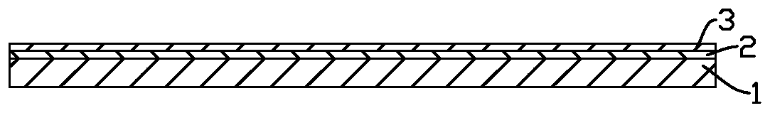 Wood facing and wood facing manufacturing method