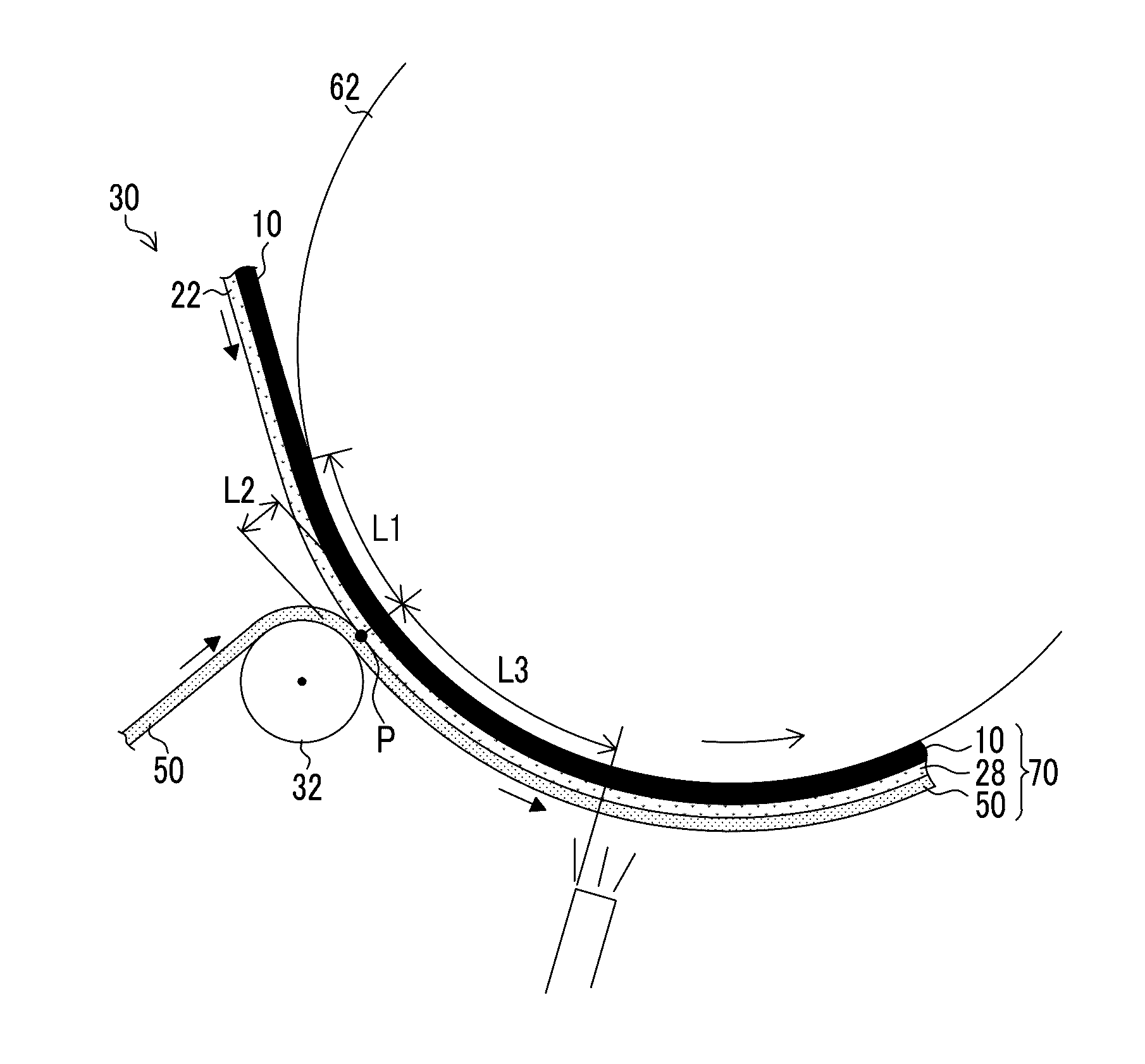 Laminate film manufacturing method