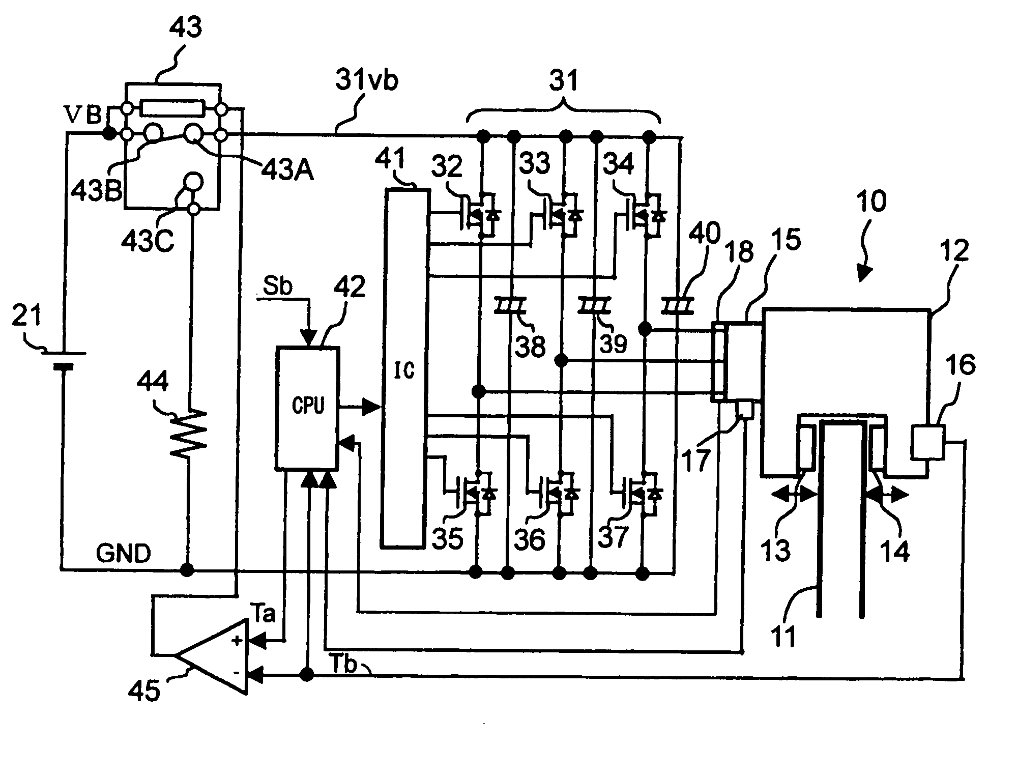 Control apparatus for electric motor of inverter system and control apparatus for electro mechanical brake