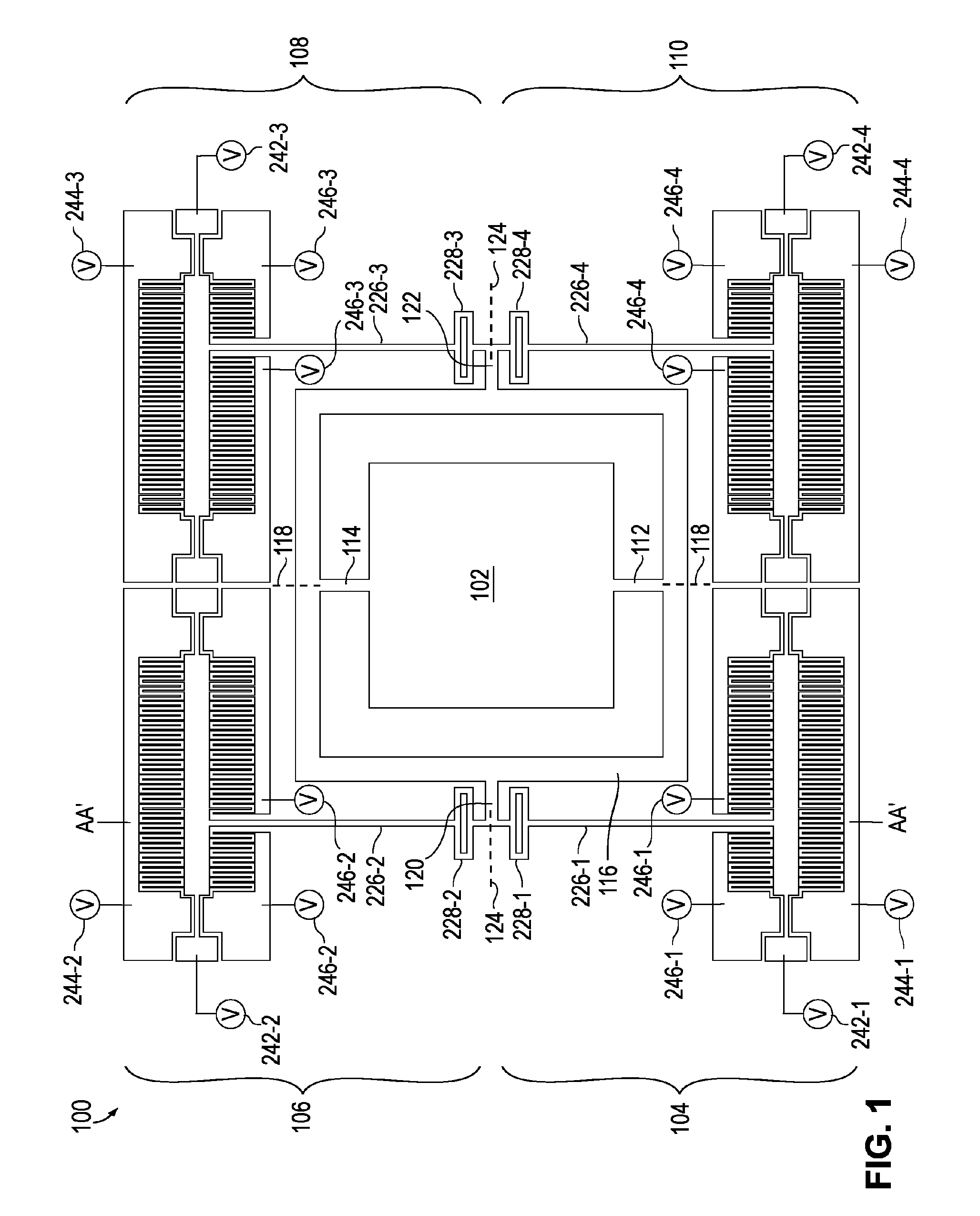 MEMS mirror driven by one motion with oscillations of different frequency for bidirectional rotation