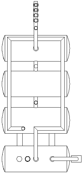 On-board mechanical automatic fire extinguishing equipment for passenger vehicles