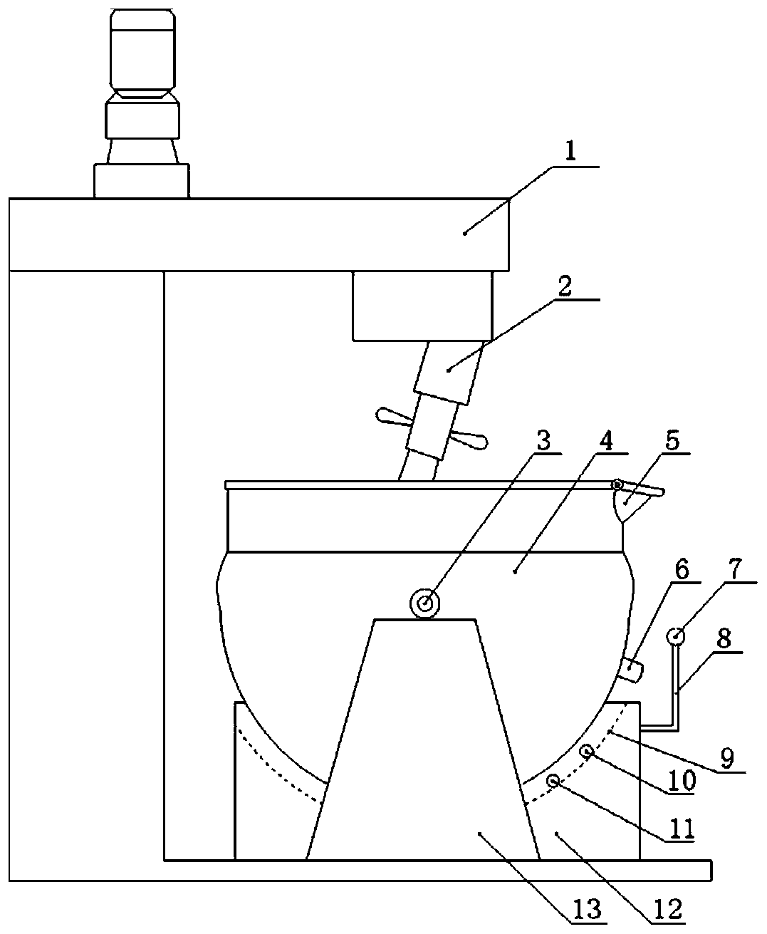 Jacketed pot for soaking tripes