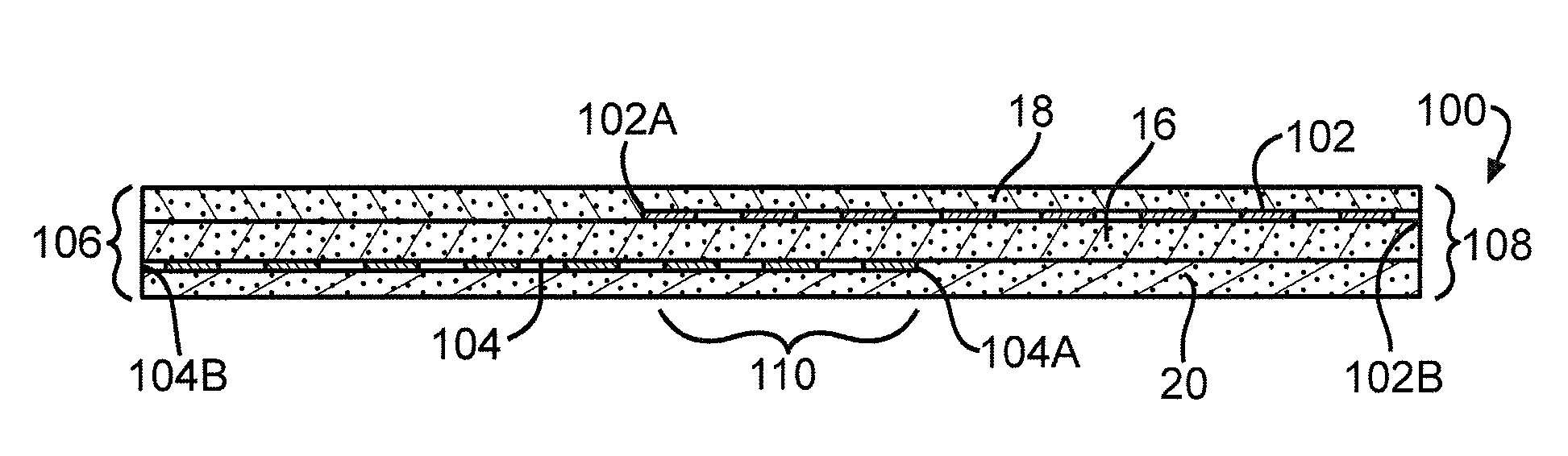 Sandwich cathode electrochemical cell with wound electrode assembly