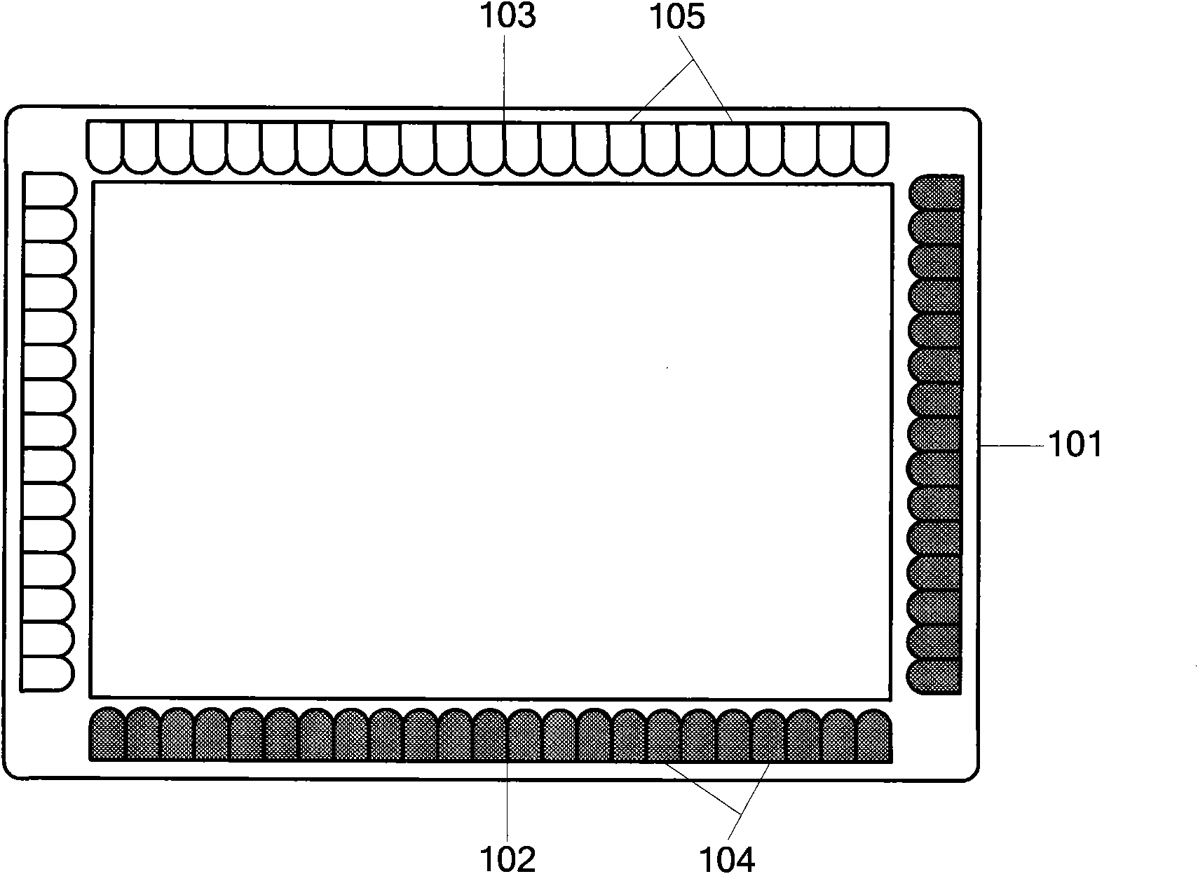 Infrared touch screen and detection method thereof