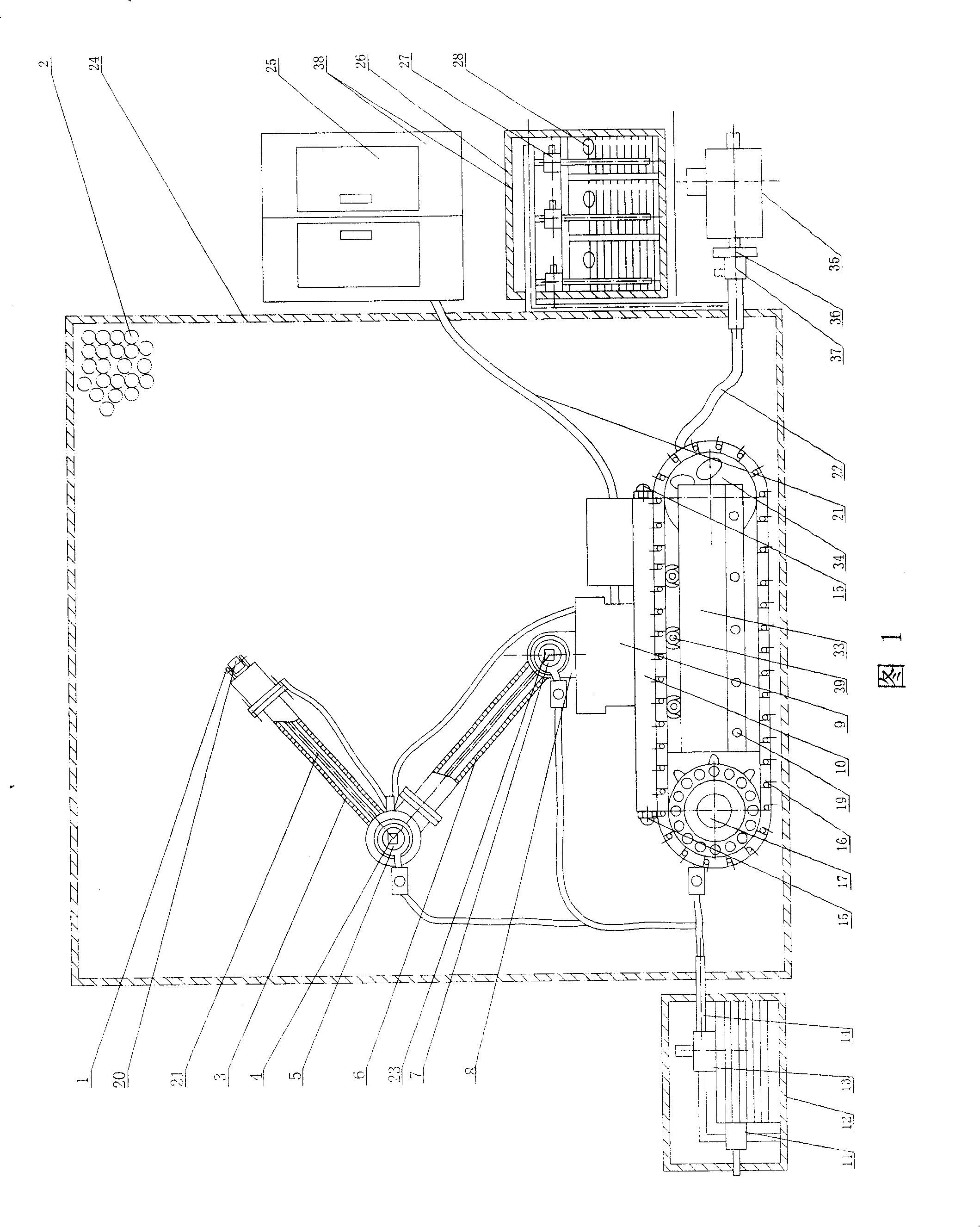 Underwater intelligent purification robot for large-scale condensing plant