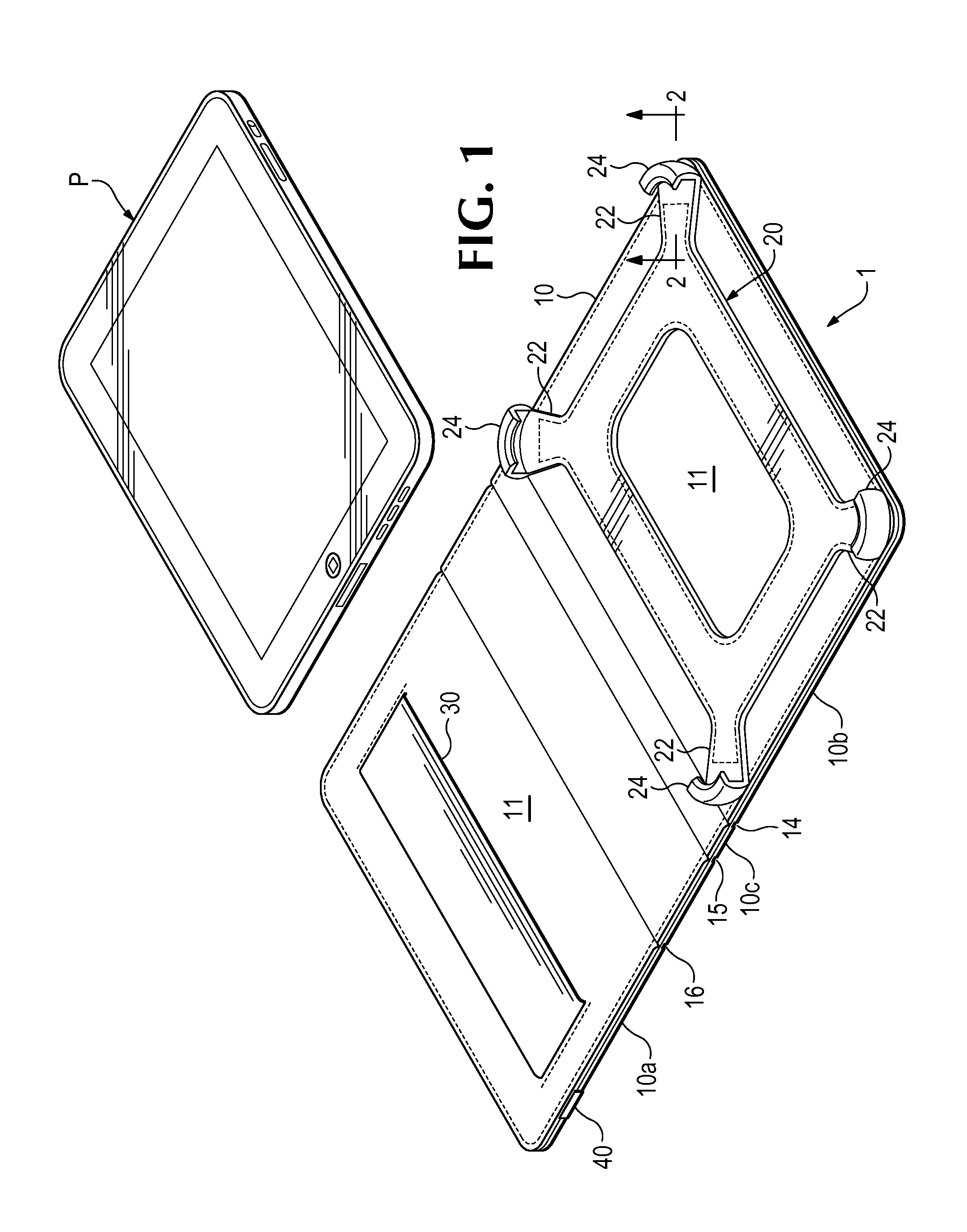 Cover for portable electronic device