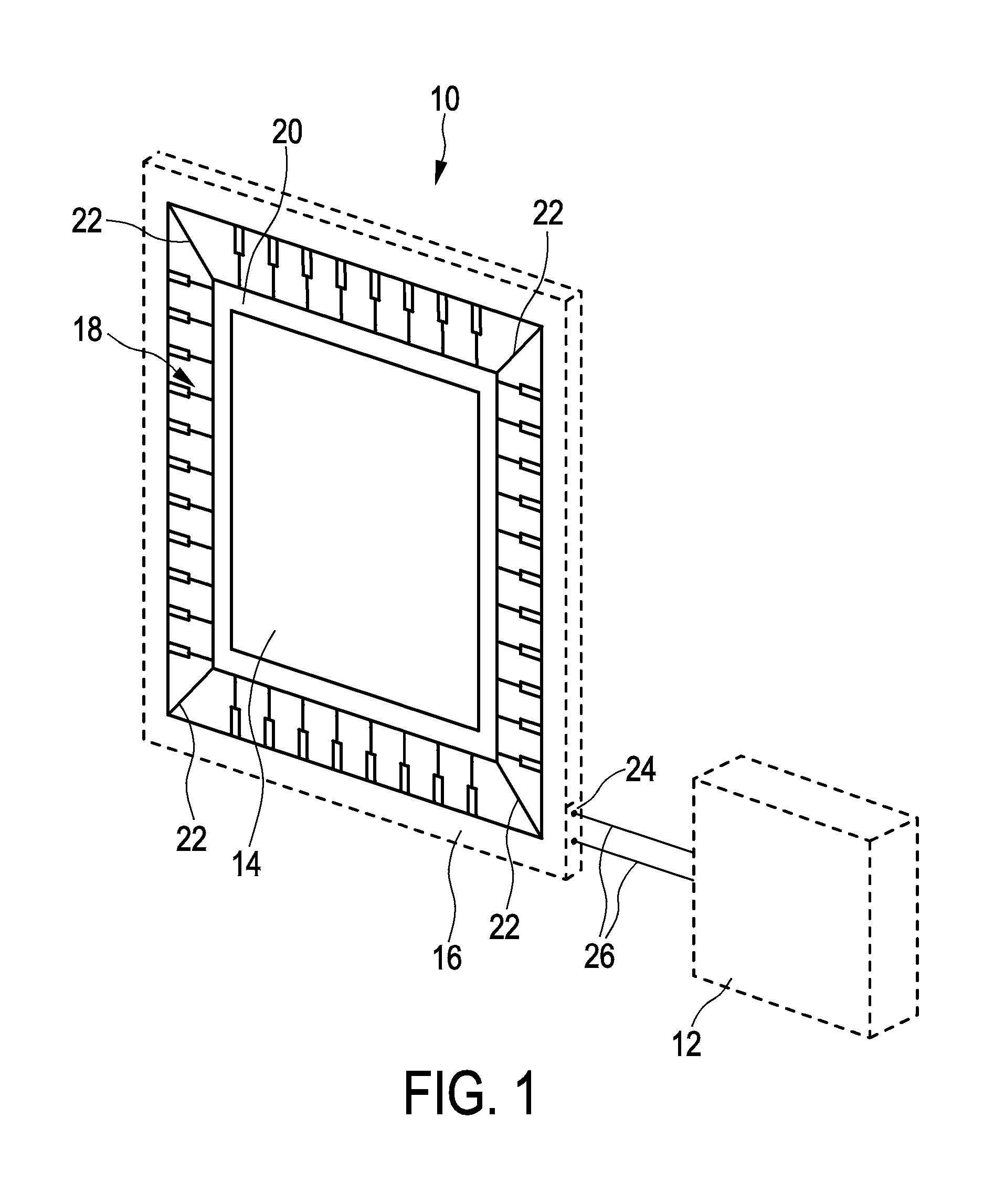 Device and method for capturing a surface of an object