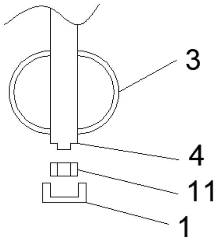 Anti-precipitation device for foam extinguishing agent