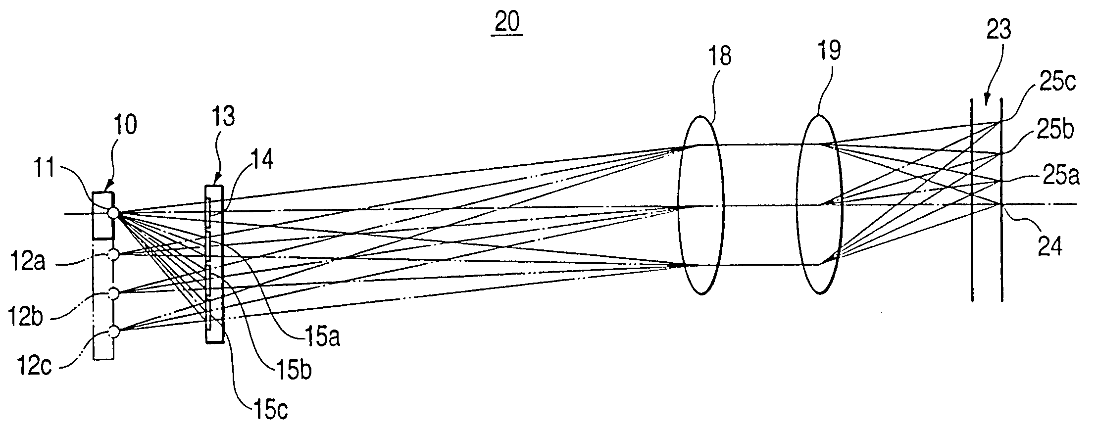 Optical pickup device using hologram pattern and hologram pattern generating method