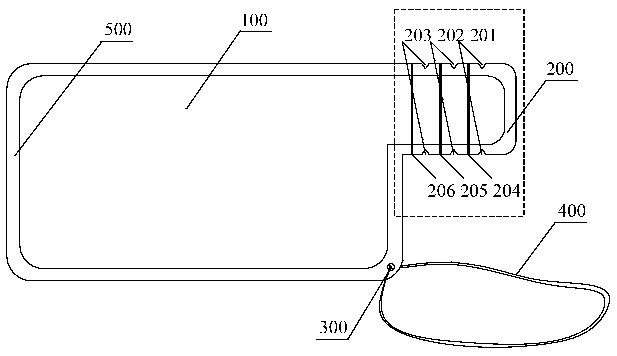 Packaging bag capable of being self-sealed and opened repeatedly