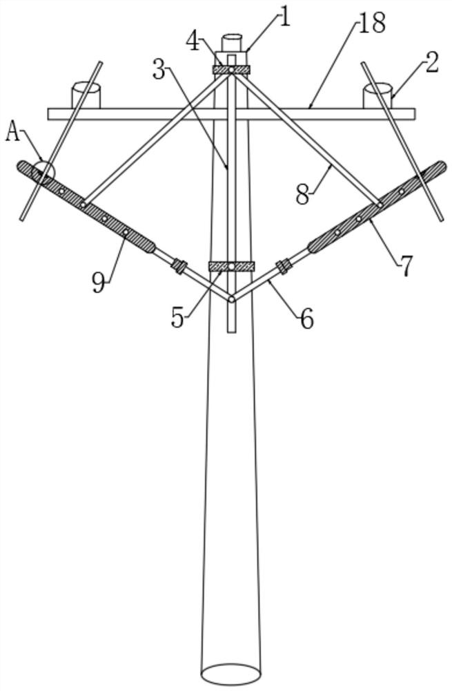 Efficient and portable auxiliary tool for straight pole operation