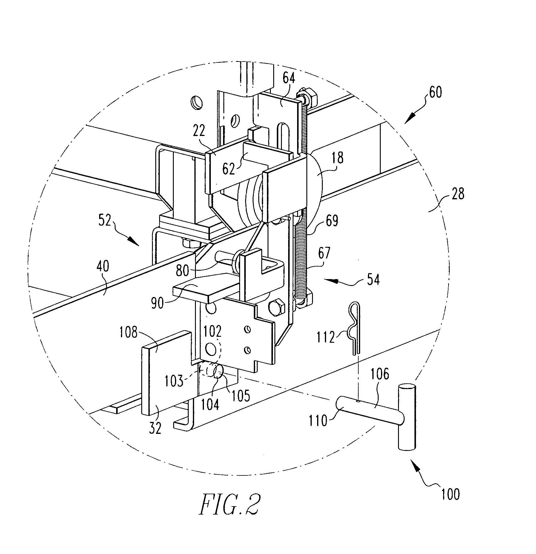 Safety interlock for circuit breaker housing assembly and extraction device