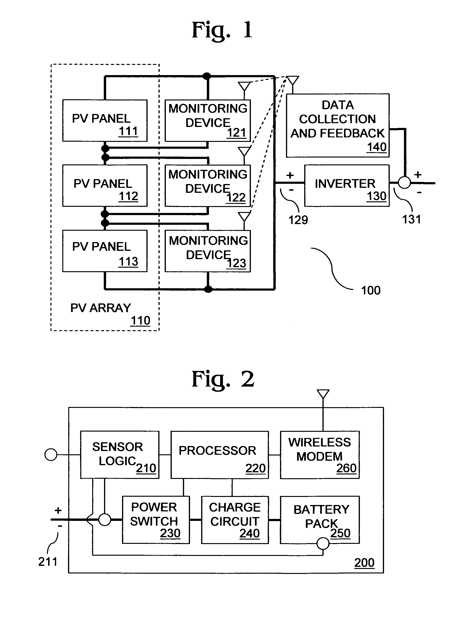 Methods and systems for powering auxiliary devices in photovol taic system