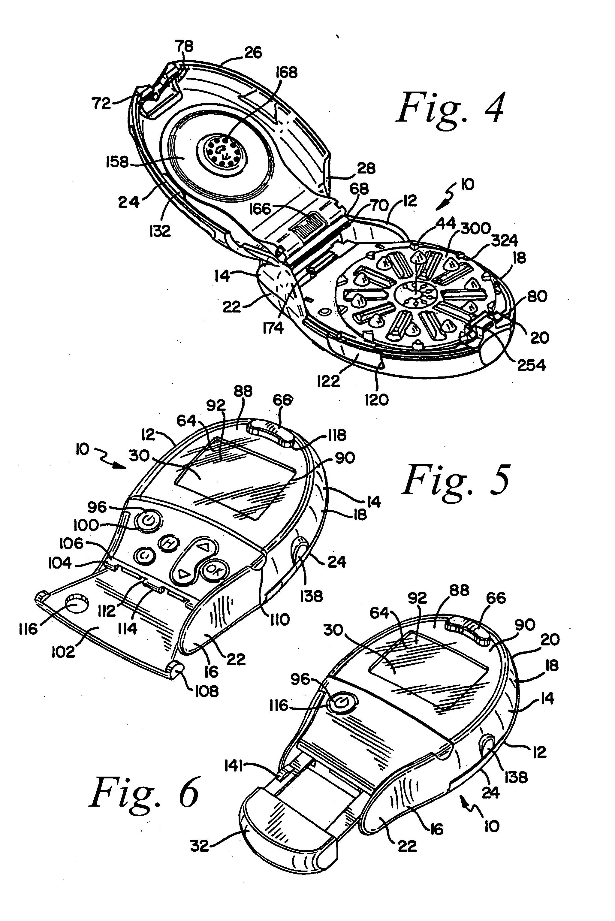Mechanical mechanism for a sensor-dispensing instrument