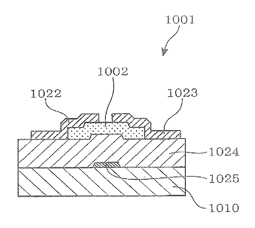 Semiconductor device, polycrystalline semiconductor thin film, process for producing polycrystalline semiconductor thin film, field effect transistor, and process for producing field effect transistor