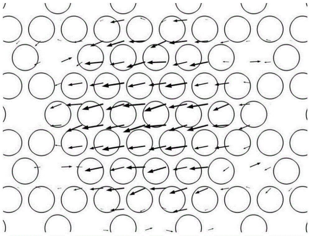 Air hole crystal lattice composite core broadband terahertz photonic crystal fiber