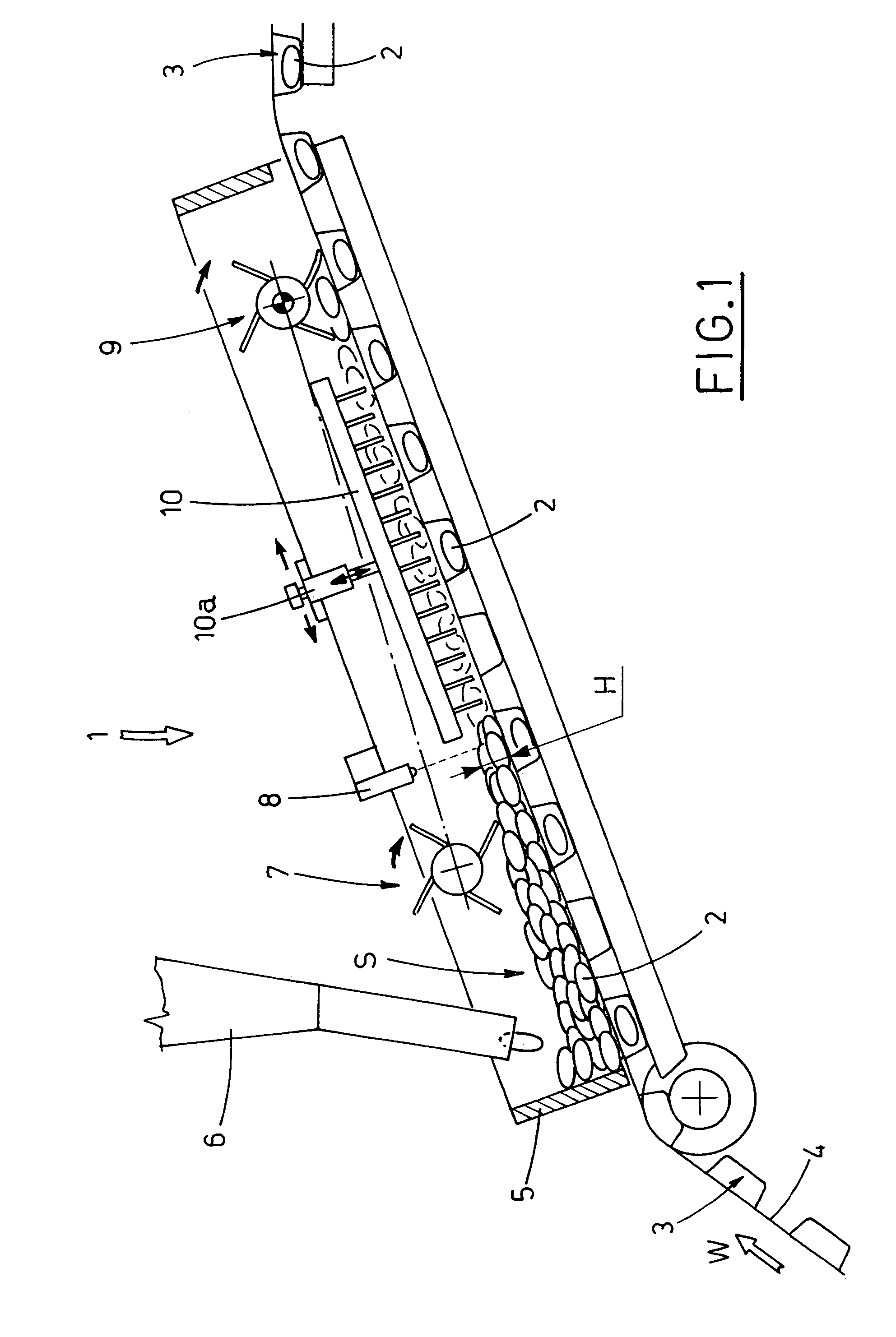 Apparatus for feeding articles to a blister band