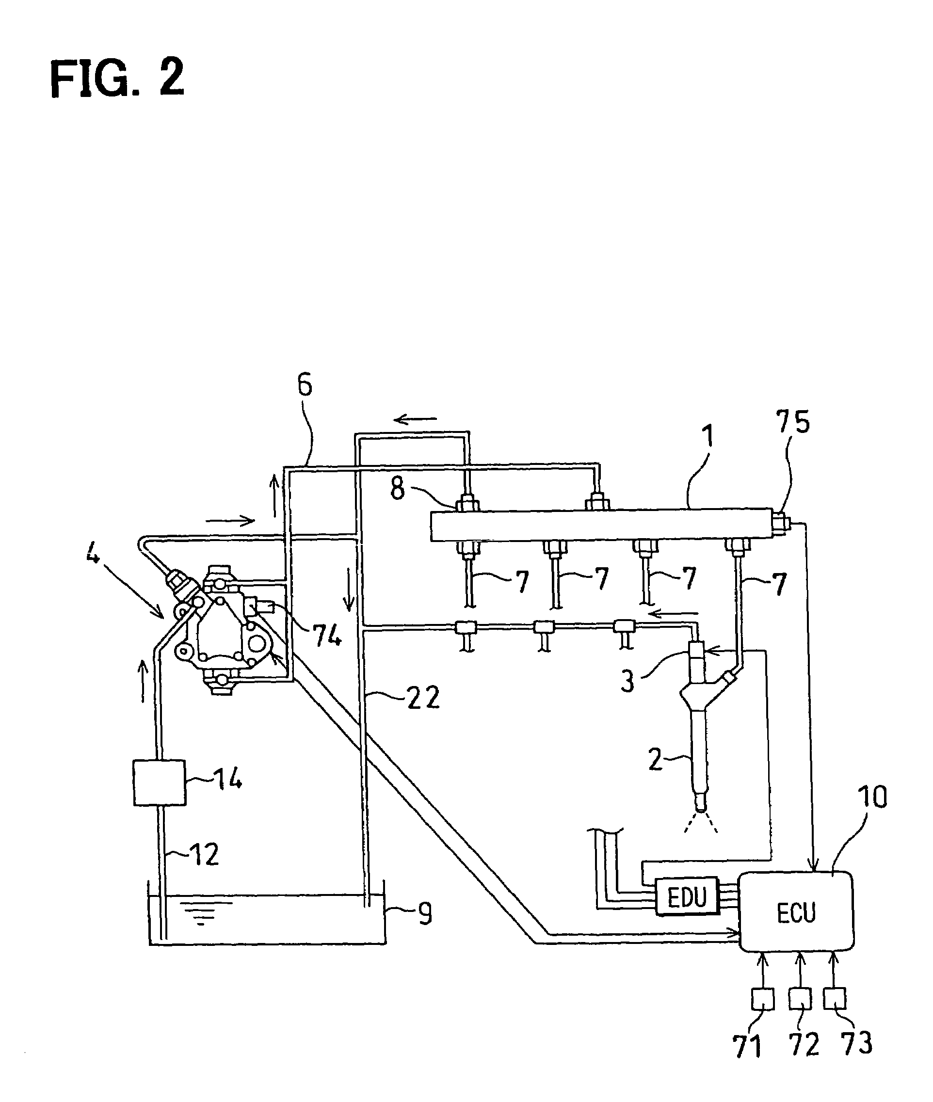 Fuel injection system for an internal combustion engine