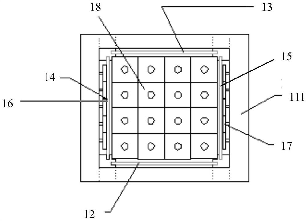 Three-dimensional similar model test bench and its test method