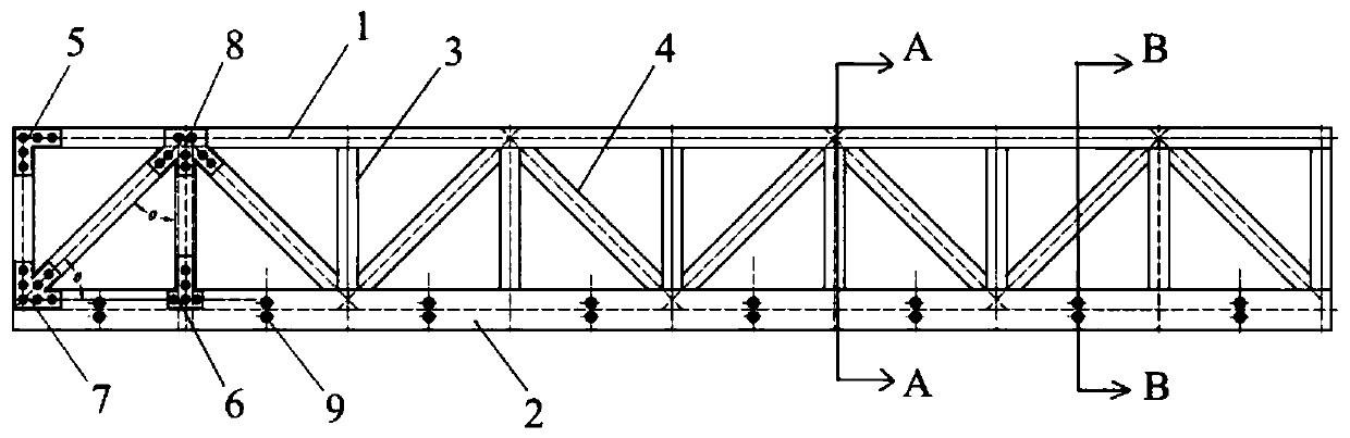 Parallel chord wood truss and manufacturing method thereof