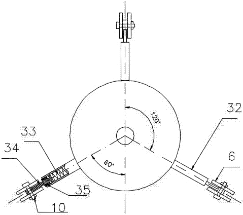 A pipeline detector dragging device