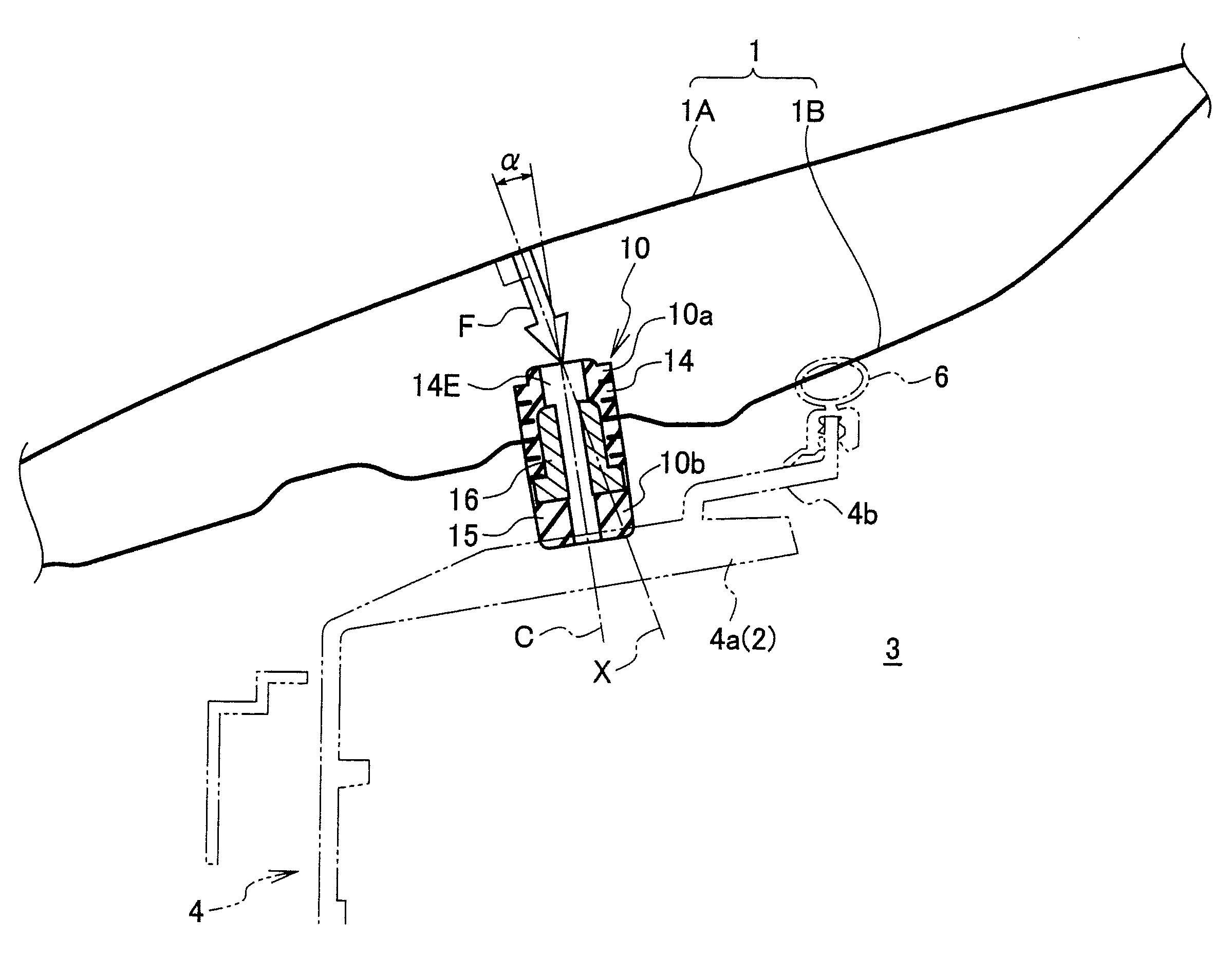 Vehicle body front part structure