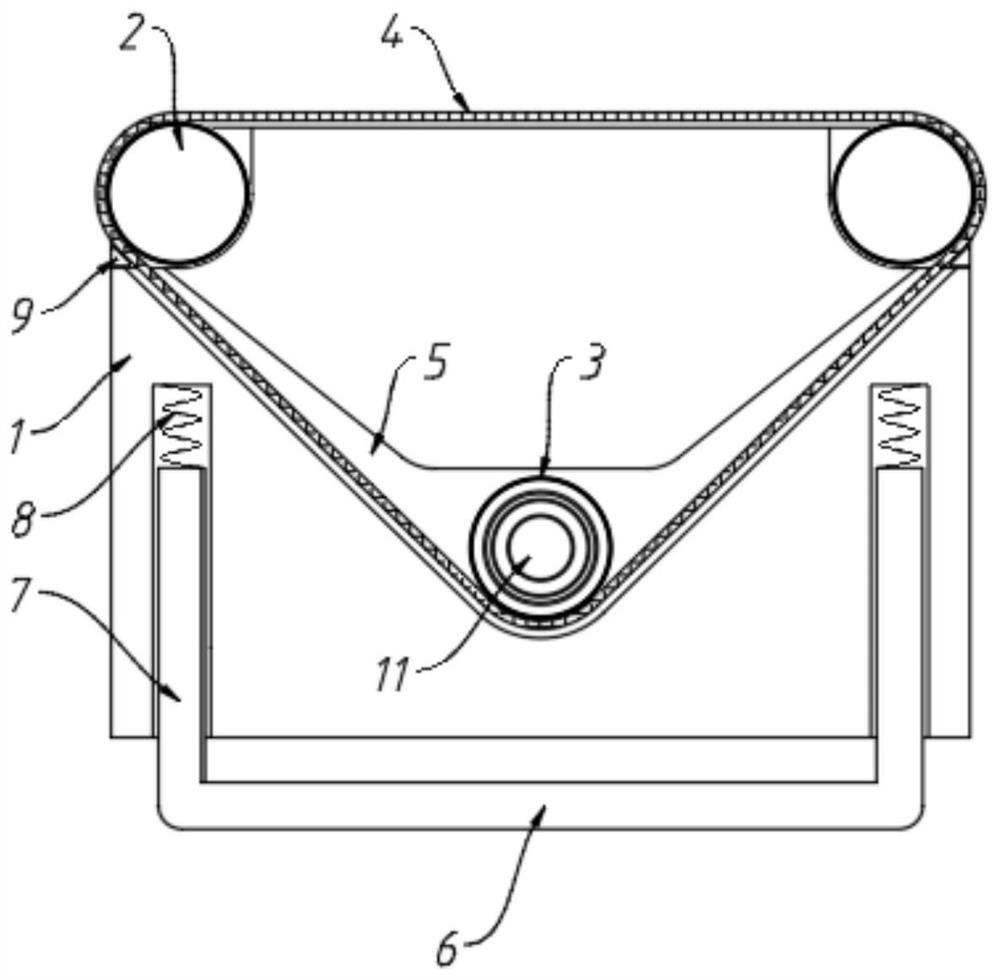 Self-cleaning public chair