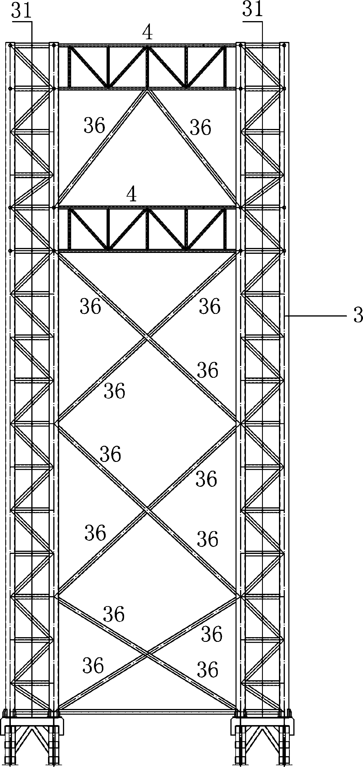 Protection device for removing interior of building and application method thereof
