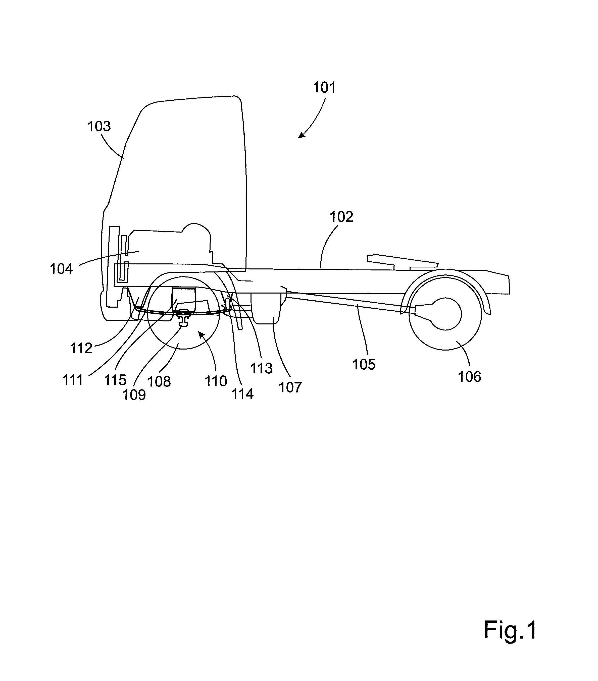 Vehicle suspension comprising light weight leaf spring assembly