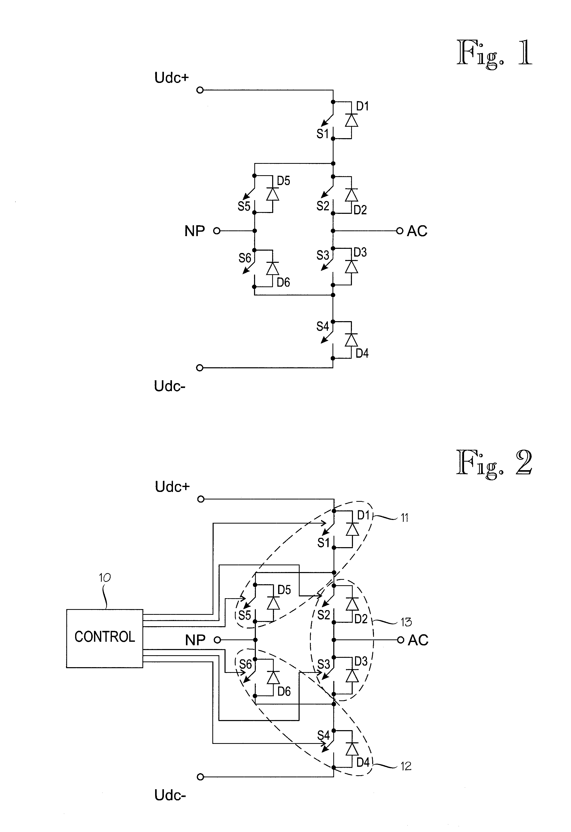 Method for controlling switching branch of three-level converter and switching branch for three-level converter