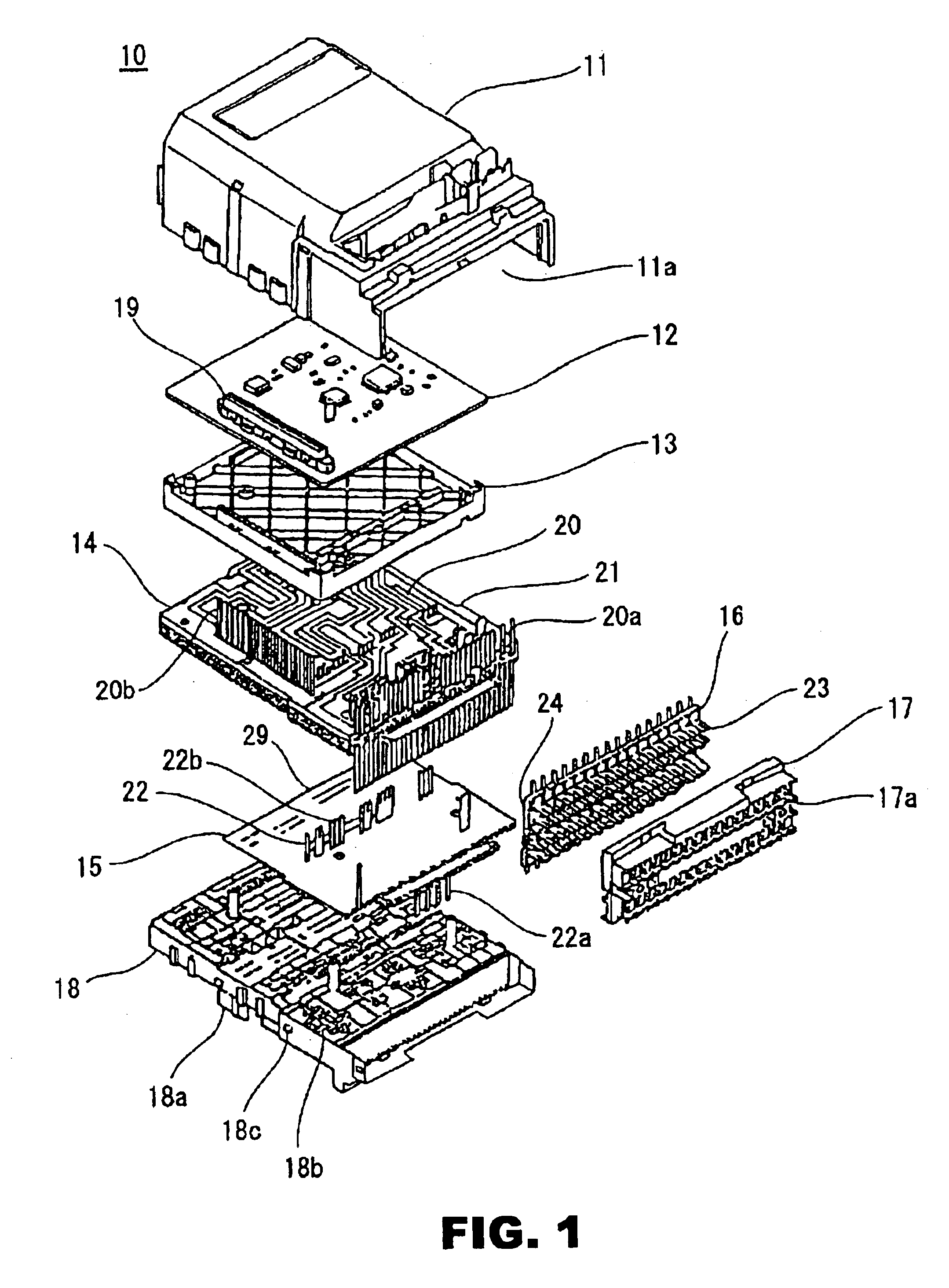 Electrical junction box with connector and fuse modules