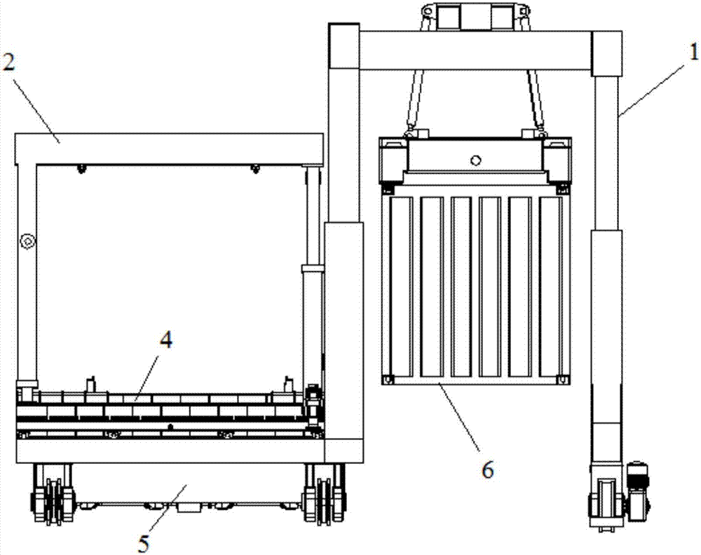 Container highway and railway transferring system