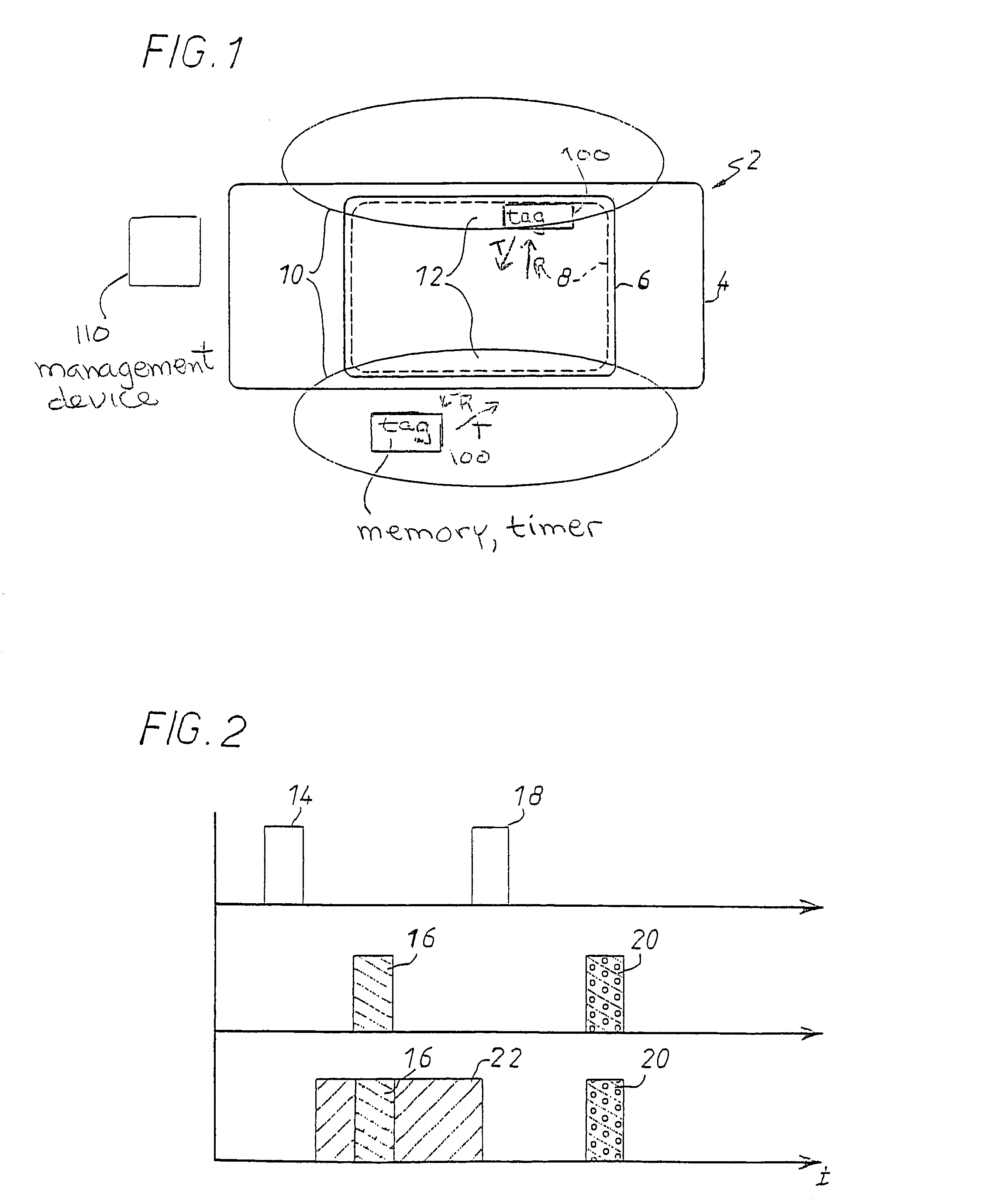 Method for locating a badge for a motor vehicle hands-free system