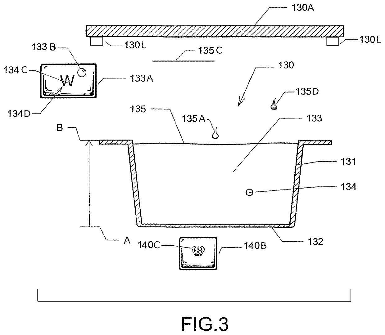 Energy efficient transparent ice cube maker