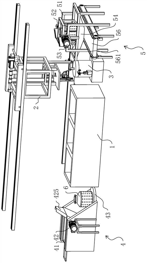 Hard chromium barrel plating production line for aluminum alloy and production process thereof