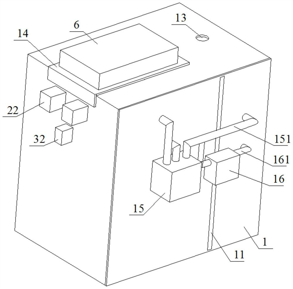 Method and device for systematized disinfection treatment of medical waste in department of gastroenterology