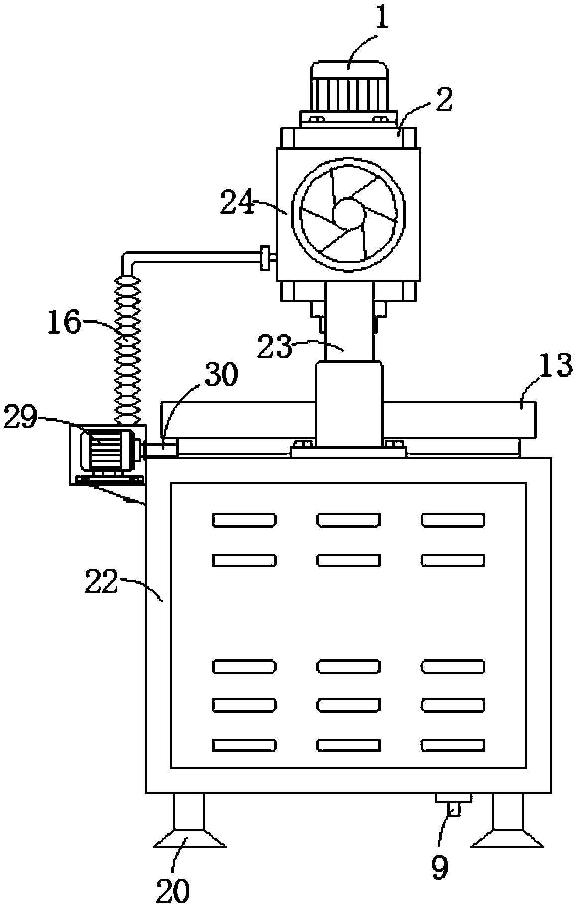 Numerically-controlled slot broaching device for furniture board processing