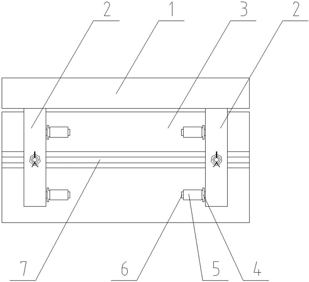 Bogie skirting board installation structure of high-speed EMU