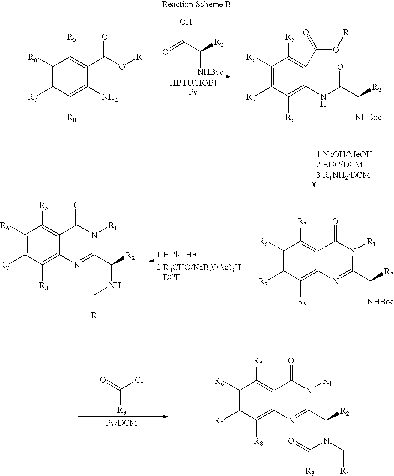 Syntheses of quinazolinones