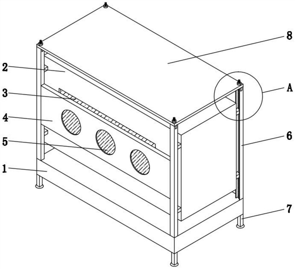 Refrigerator with vibration reduction and heat dissipation functions