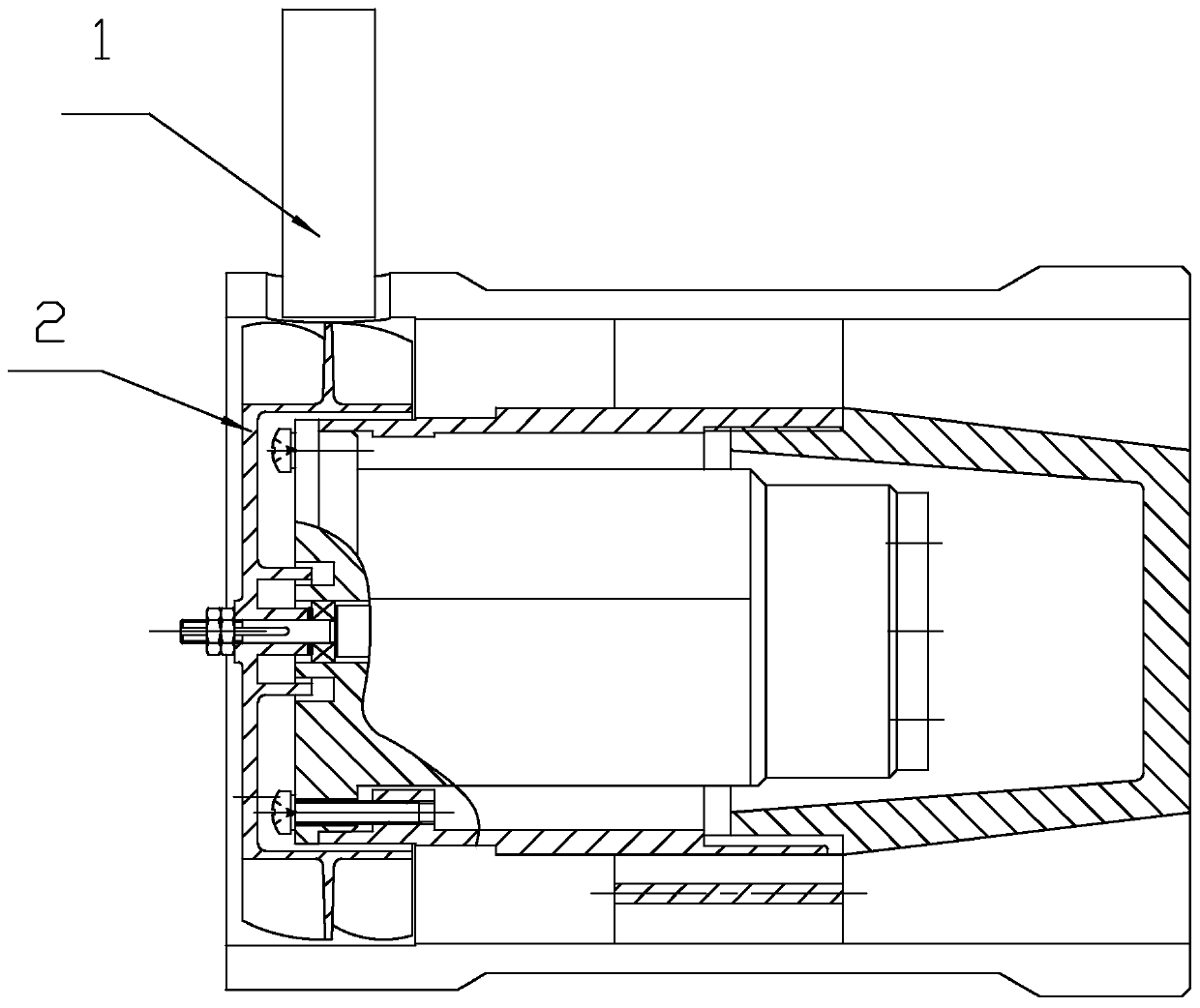 Diagnosis method based on rotation inertia