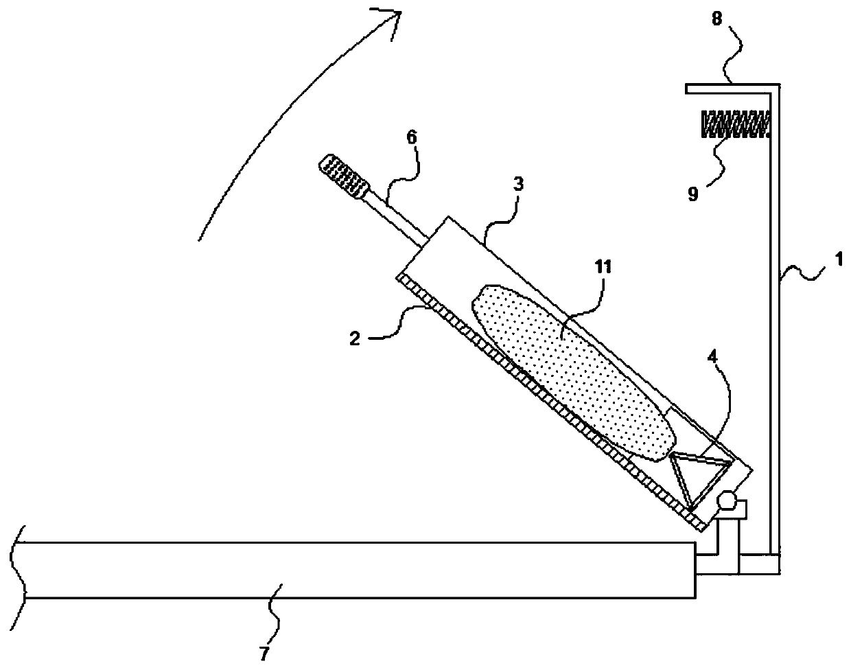 Dust-proof cement unpacker