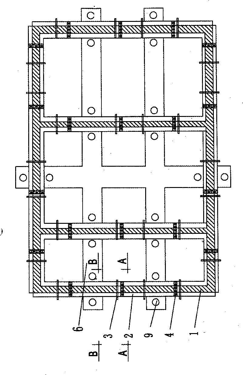 Construction method for increasing to build multi-storey basement to original building