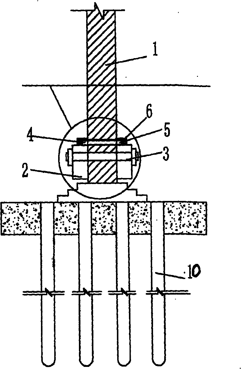 Construction method for increasing to build multi-storey basement to original building