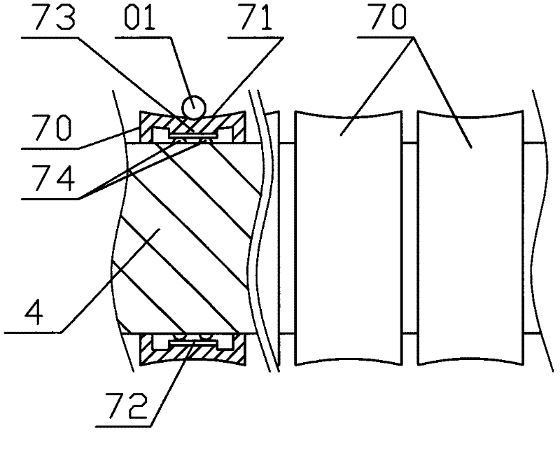 Improved structure of rapier machine