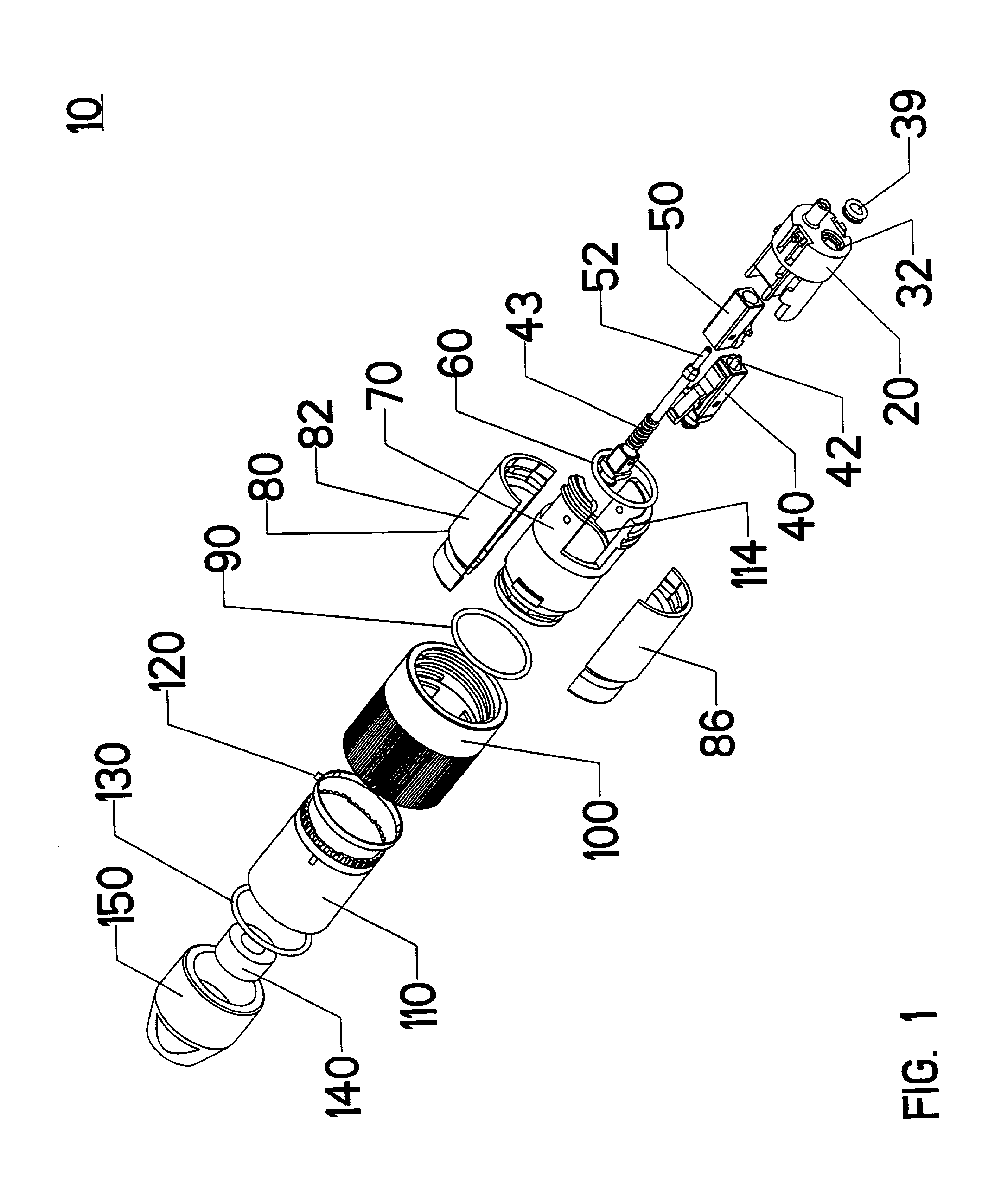 Field repairable hermaphroditic connector tool