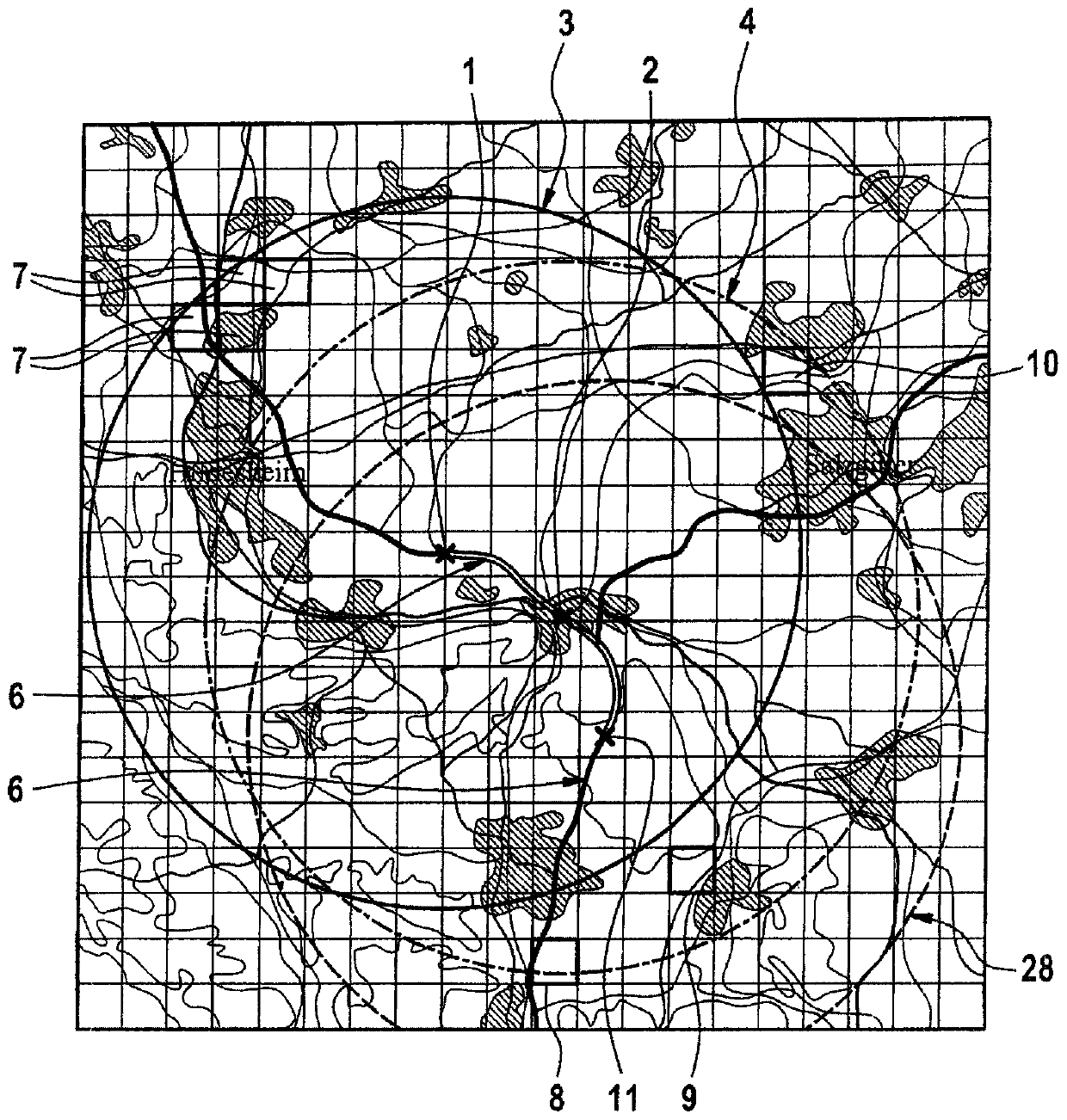 Method and system for loading digital geographical map tiles