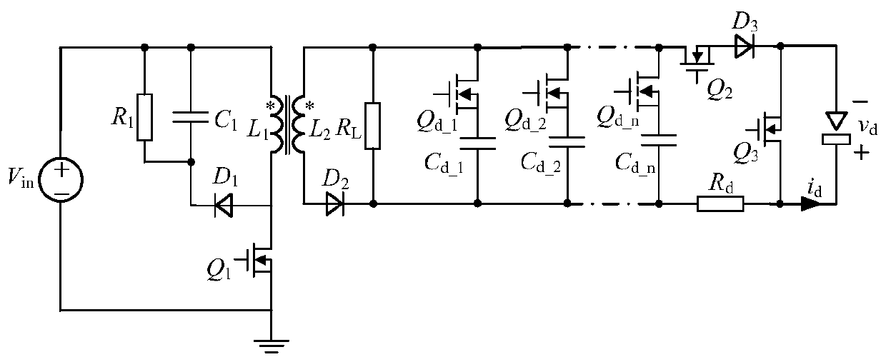 Micro and fine high-frequency grouped pulse power supply